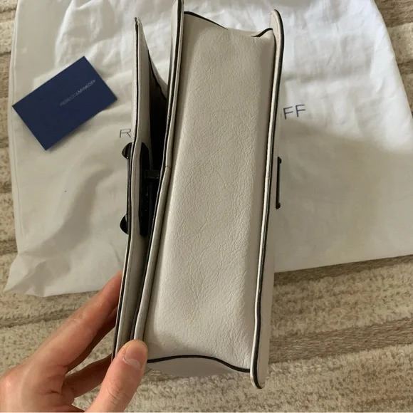 Rebecca Minkoff Quilted Love Crossbody With Chain Inset - Picture 5 of 9